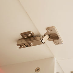 Floating TV Unit, Wall Mounted TV Cabinet for TVs up to 65", High Gloss Media Wall Unit with LED Lights, Storage Shelves for Living Entertainment Room, White