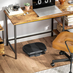 0-30° Three-Height Under-Desk Support Footrest - Grey