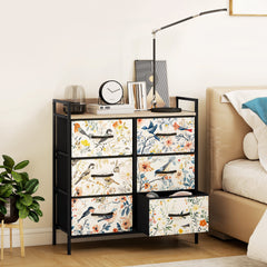 6-Drawer Chest of Drawers - White
