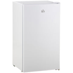 91 Litre Freestanding Under Counter Fridge Freezer, Small Fridge with Chiller Box, Adjustable Thermostat, 47.5cm Wide, White