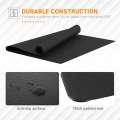 Multi-purpose Exercise Equipment Mat Non-slip Floor Protector Gym Fitness Training Workout Mat, 200 x 100cm