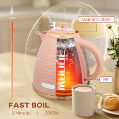 Fynco - 3kW Rapid Boil Honeycomb Kettle - Pink