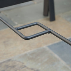 Seven-Piece Garden Dining Set with Cushions - Grey