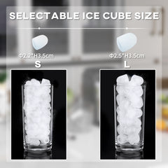 12kg Countertop Ice Machine, with Scoop