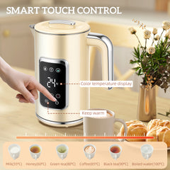 Fynco - Touch Screen Kettle and Toaster Set - Cream