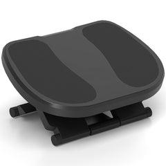 0-30° Three-Height Under-Desk Support Footrest - Grey