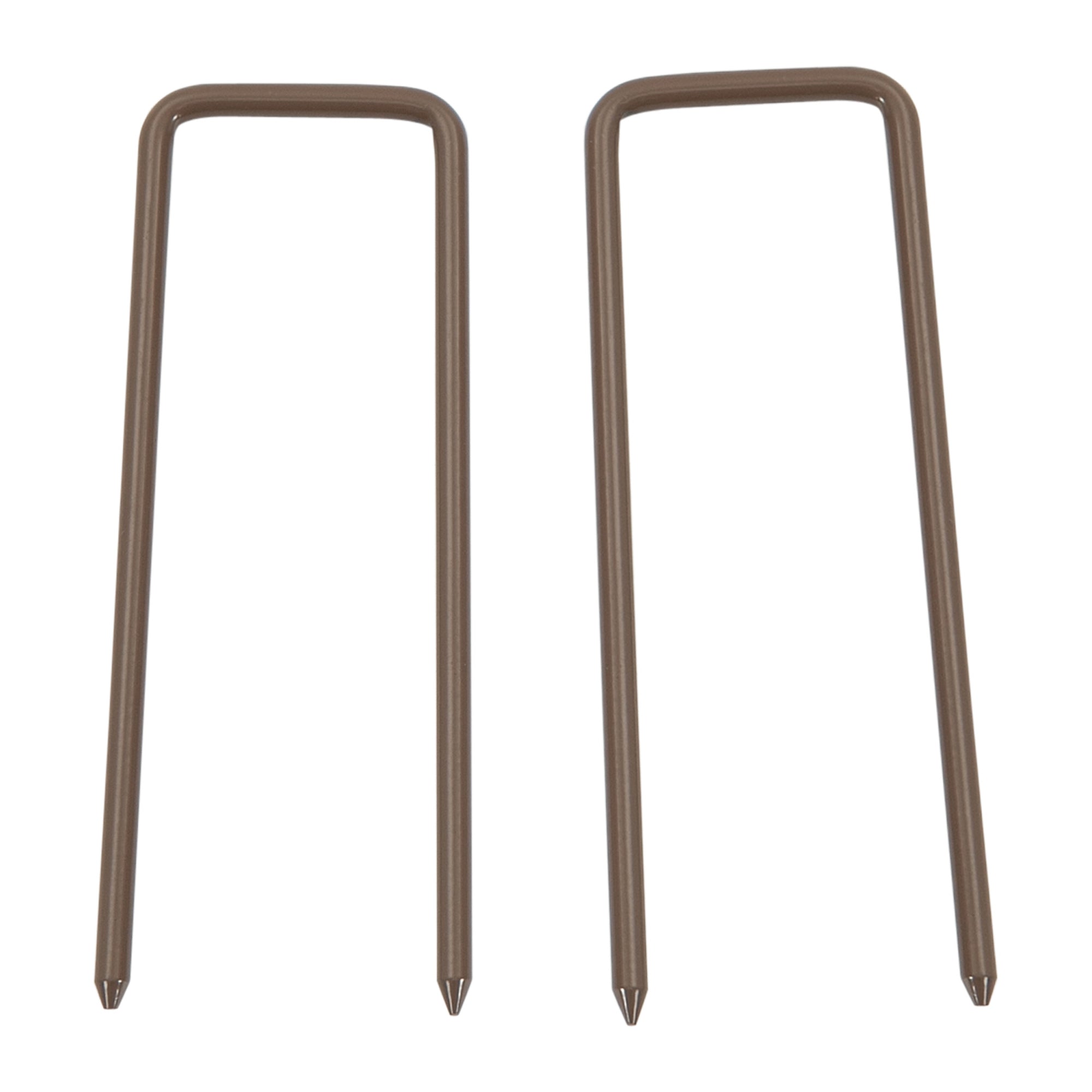 Fynco - Set of 2 Expanding Garden Fencc, Aluminium Freestanding Foldable Picket Fence, 300cmx103.5 cm, Dark Brown