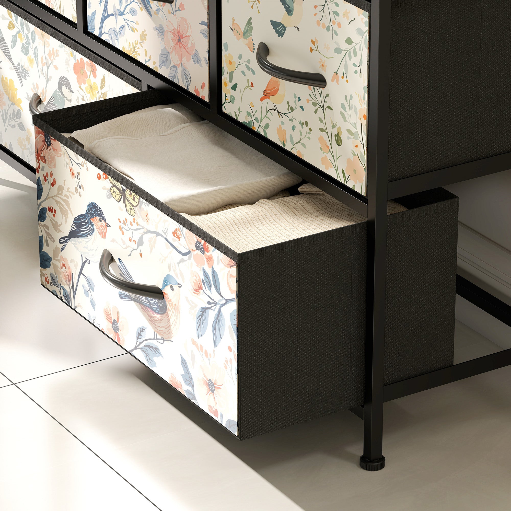 5-Drawer Chest of Drawers - White