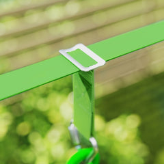 AIYAPLAY Obstacle course for Kids, with 10-Piece Slackline Kit with Monkey Bars, Gym Rings, Rope Ladder, Nest Swing, Hanging Tray