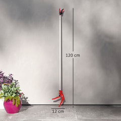120 cm Tree Pruner, Tree Lopper Long Reach, Lightweight & Strong, Long Reach Tree Trimmer with Aluminium Pole for Fruit Picking and Pruning