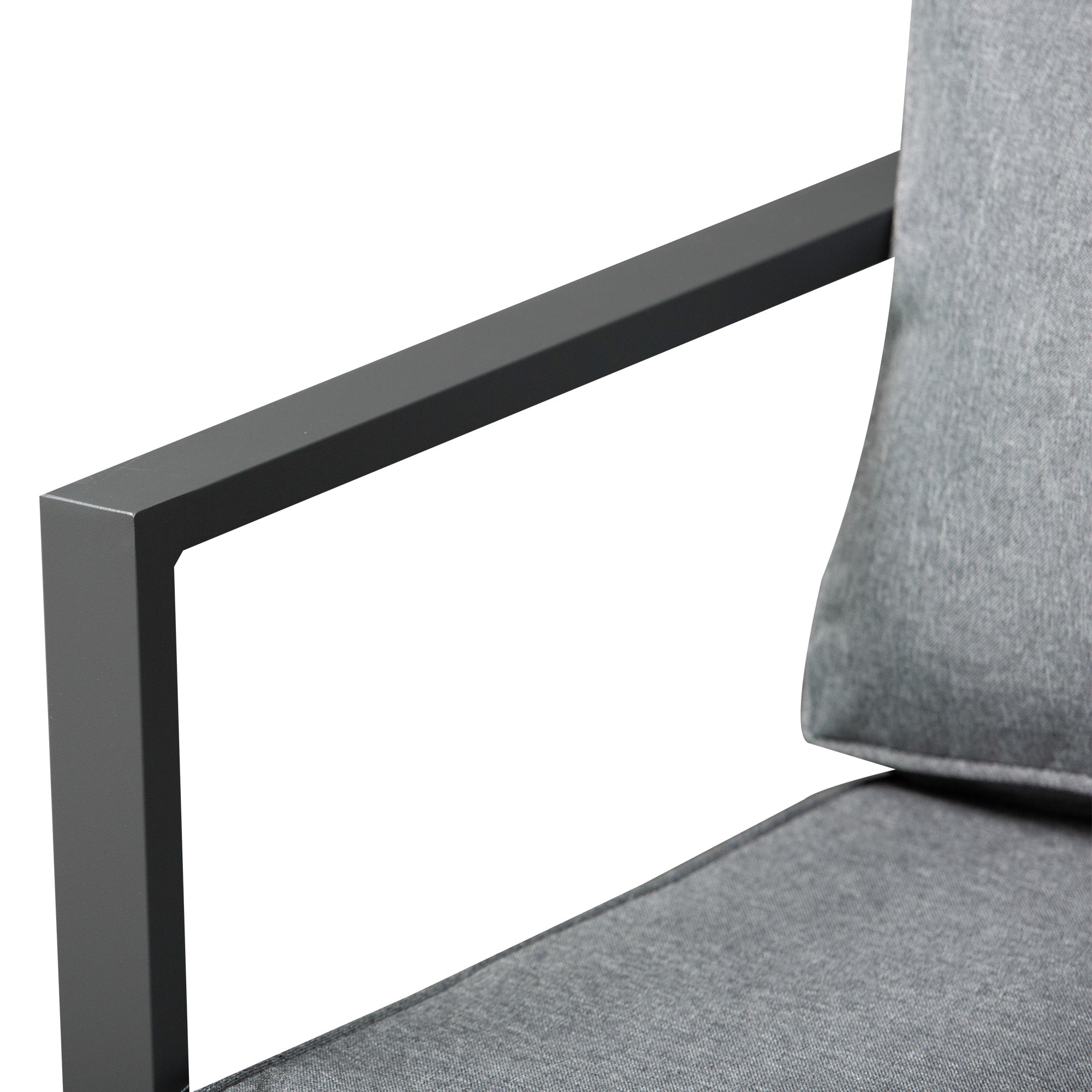 9PCs Patio Aluminium Dining Set, Space Saving Cube Set with 4 Chairs, 4 Ottoman, Cushions, 8 Seater Garden Furniture