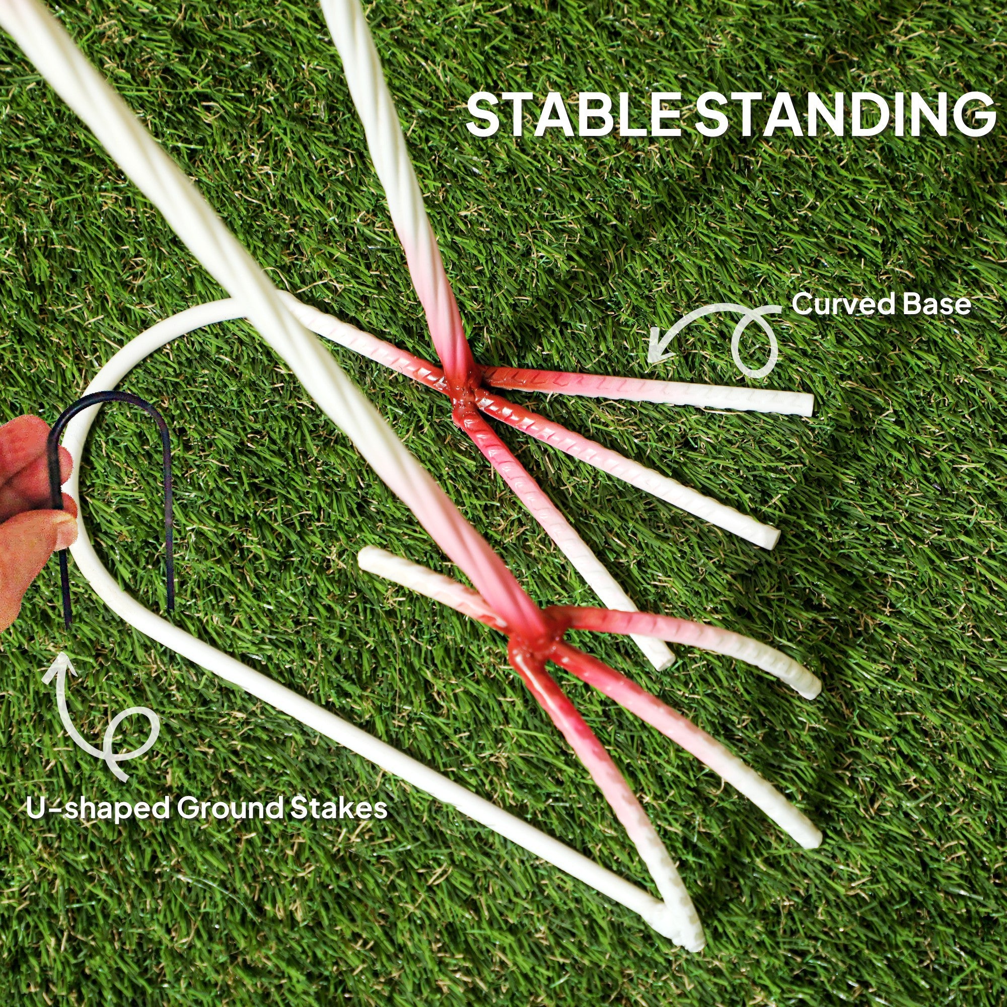 Flamingo Garden Statue Ornament, Metal Bird Art Outdoor Statue, Standing Garden Sculpture Gift with Ground Stakes for Pond Landscape Decoration, Pink