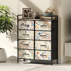 8-Drawer Chest of Drawers - White