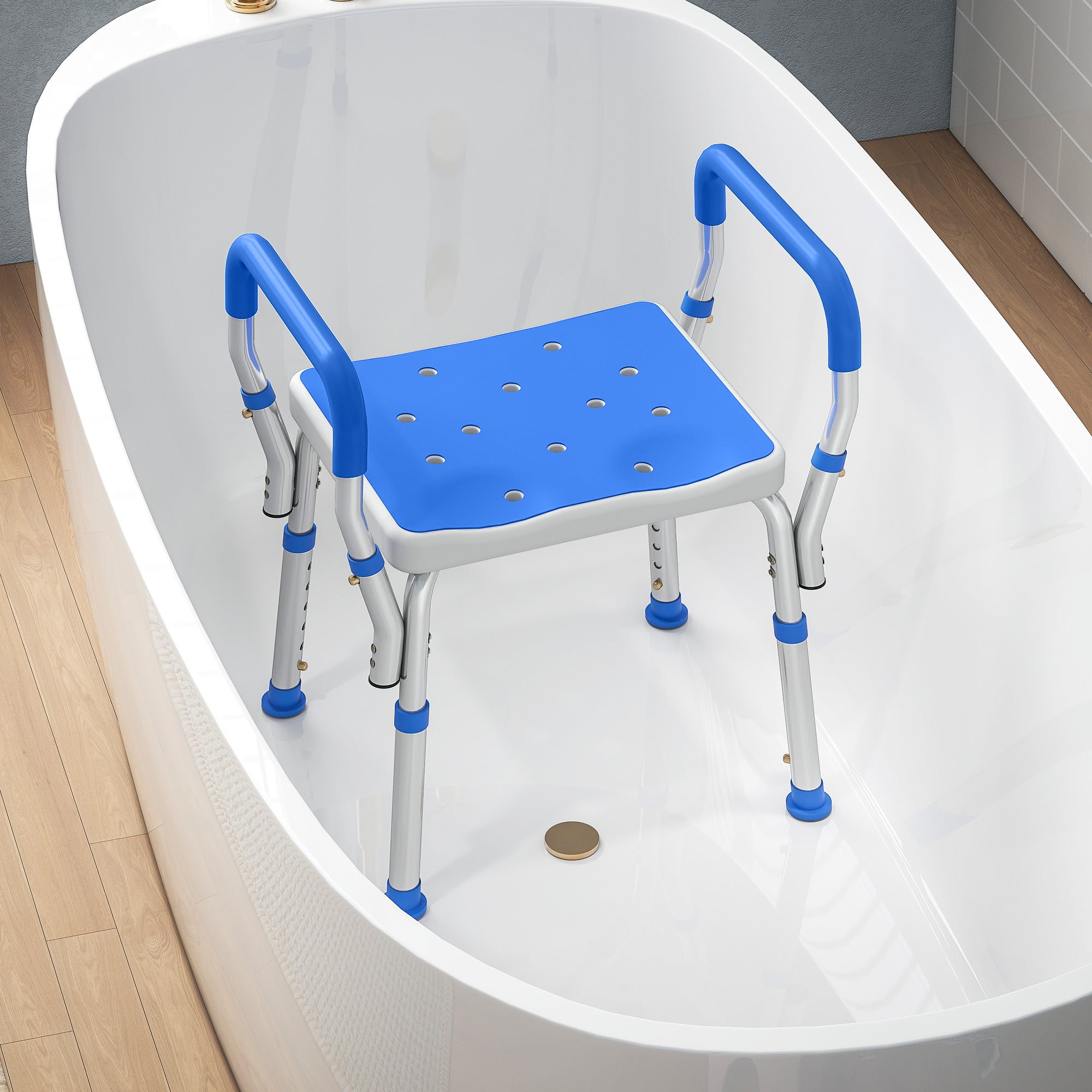Fynco - 57-69cm Aluminium Frame Bath Seat