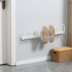 Fynco - 3 Pairs Electric Shoe Dryer, Wall Mounted Shoe Warmers with Constant Temperature for Boots, Leather Shoes, Socks, White