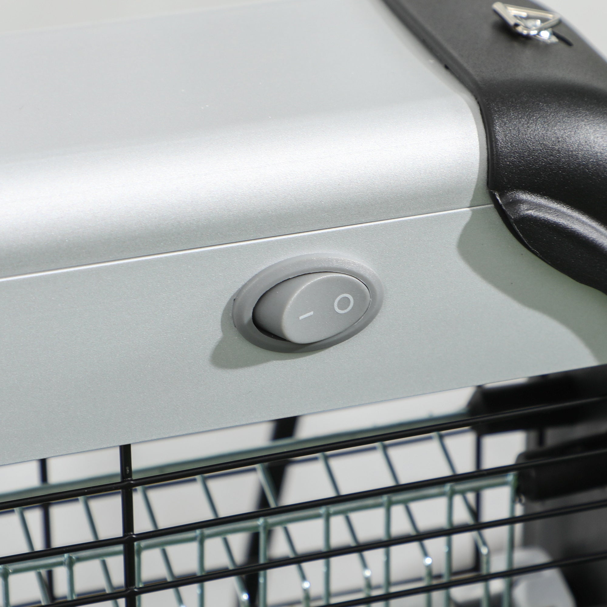 Electric Fly Zapper, 20W Electric Fly Killer, Wall Hanging Bug Zapper Indoor & Outdoor Attracting Insect Mosquito Killer, Silver Tone