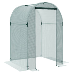 Fynco - 120 x 120cm Mini Polytunnel Greenhouse