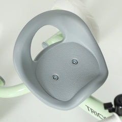 AIYAPLAY Kids Trike, Toddler Tricycle with Front Basket and EVA Wheels for Ages 2-5 Years, Indoor Outdoor for Boys Girls, Green