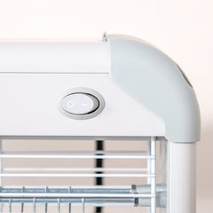 Electric Fly Zapper, 20W Electric Fly Killer, Wall Hanging Bug Zapper Indoor & Outdoor Attracting Insect Mosquito Killer, Grey