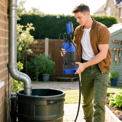 750W Submersible Water Pump for Dirty/Clean Water, 20000L/H Electric Sump Pump with Float Switch, Drain Water from Garden Pond, Hot Tub, Ditches, Portable and Lightweight