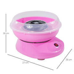 Candy Floss Machine Electric Cotton Candy Maker Gadgetry 450W (Pink)