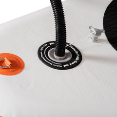 10'6" x 30" x 6" Inflatable Stand Up Paddle Board, Non-Slip & Ultra-Light Deck with Adj Paddle, ISUP Accessories, Pump and Carry Bag, for Youth Adults Beginner