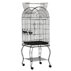 1.53(m) Bird Cage, Pet Viary, Feeding Stand, with Wheels, Perch