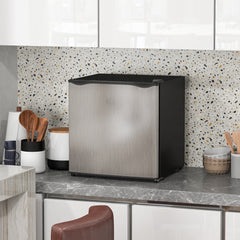 35L Mini Freezer, -24℃ to -14℃ Temperature - Silver Tone