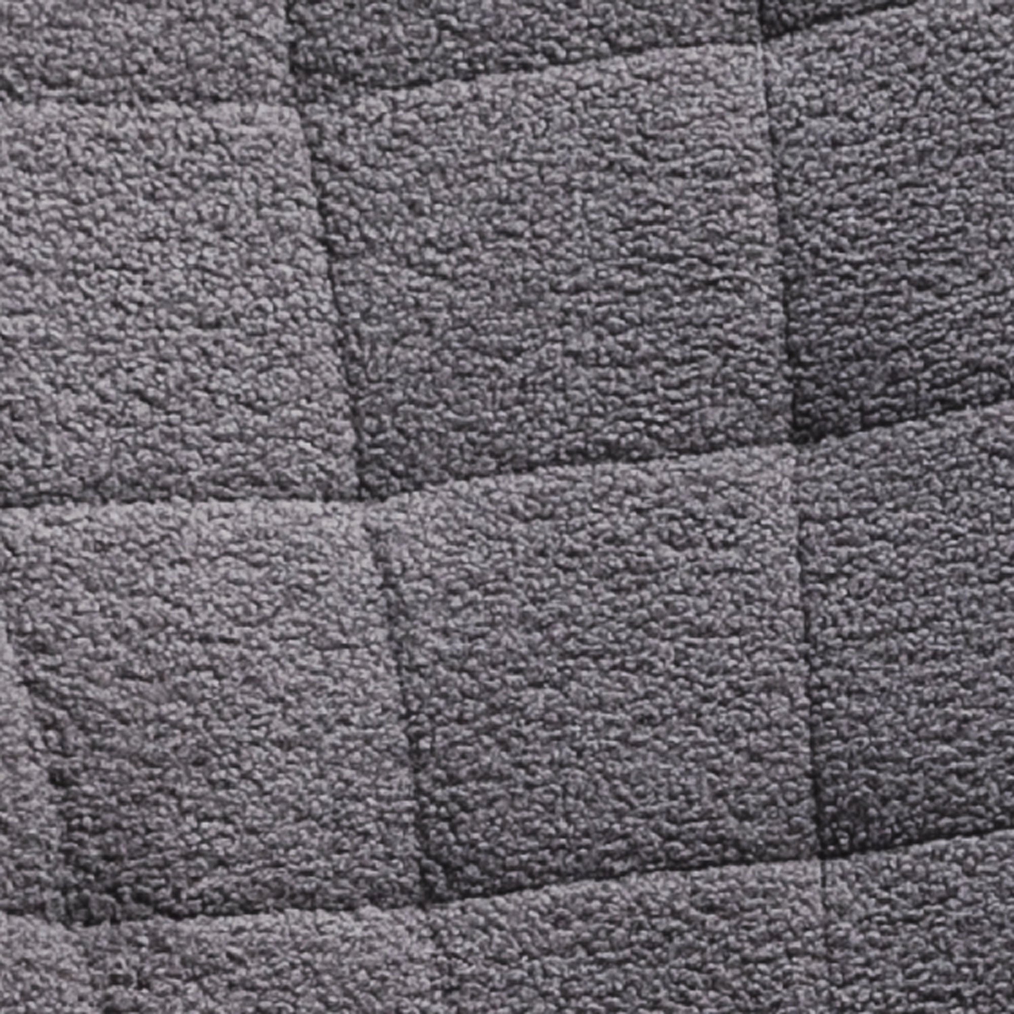 Berber Fleece Nursery Glider Rocker for Nursing, Wingback Rocking Chair for Living Room, Dark Grey