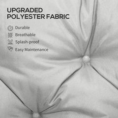 Fynco - Three-Seater Bench Cushion - Light Grey