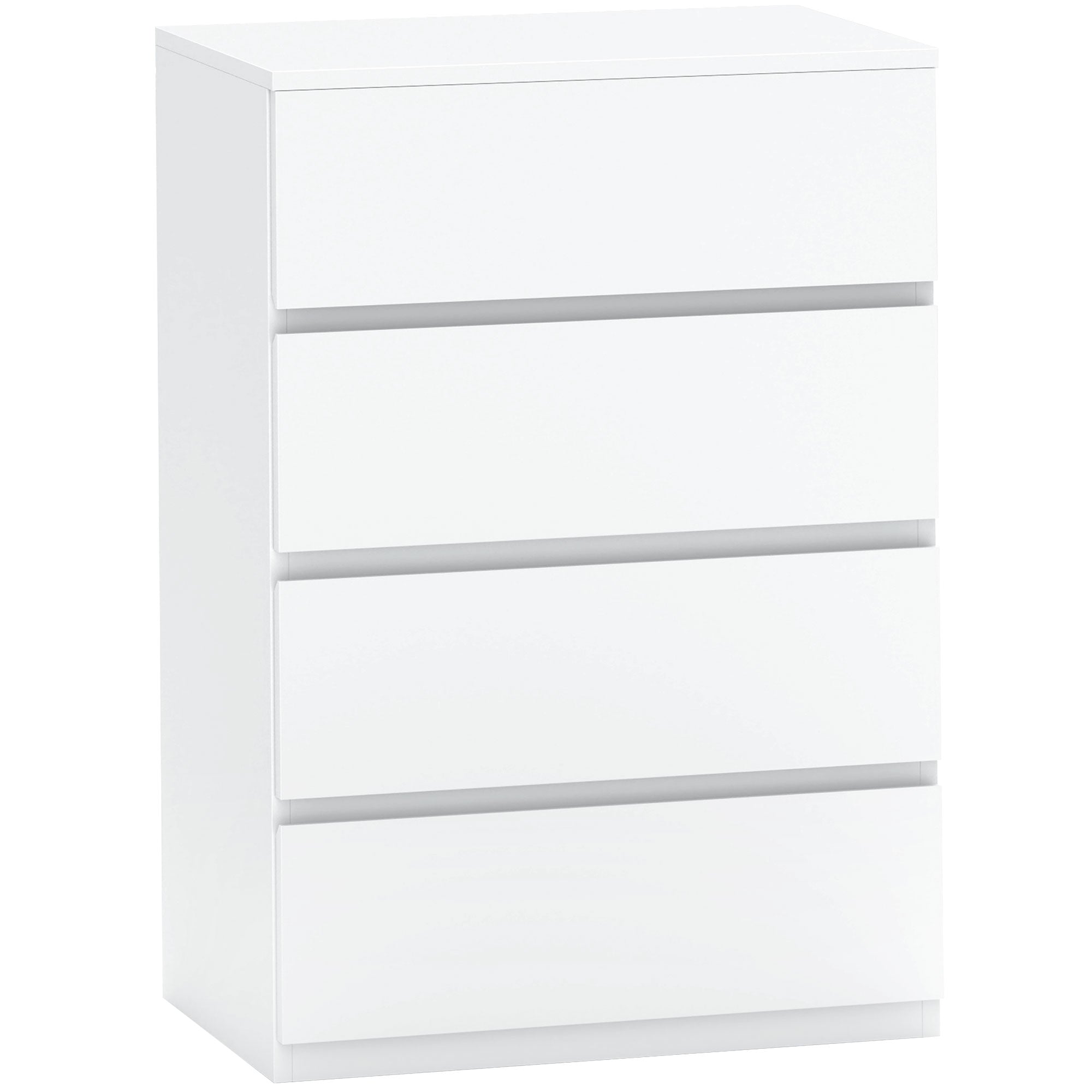 Chest of Drawers, 4-Drawer Storage Cabinets, Modern Dresser, Storage Drawer Unit for Bedroom