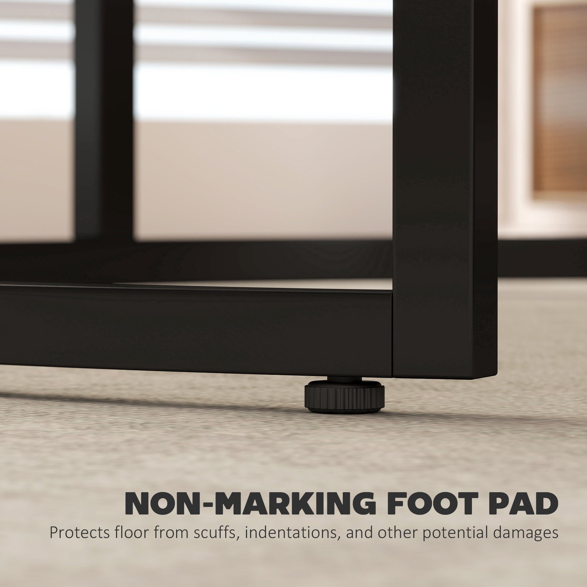 Fynco - Set of Two Wood-Effect Stacking Tables - Natural