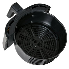 4.5L Air Fryer, 1500W Air Fryer Oven with Rapid Air Circulation, Adjustable Temperature, Timer and Nonstick Basket for Oil Less or Low Fat Cooking, Black