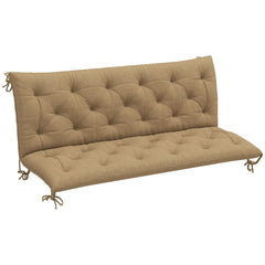 Fynco - Three-Seater Bench Cushion - Khaki