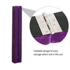 2.4M 8FT Gymnastics Folding Balance Beam Home Gym Training Exercise Sports - Purple
