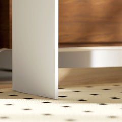 100cm Compact Computer Desk with Keyboard Tray, Home Office Desk with Drawer for Bedroom Study, Oak