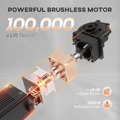 Fynco - Corduroy Electric Massage Recliner - Grey