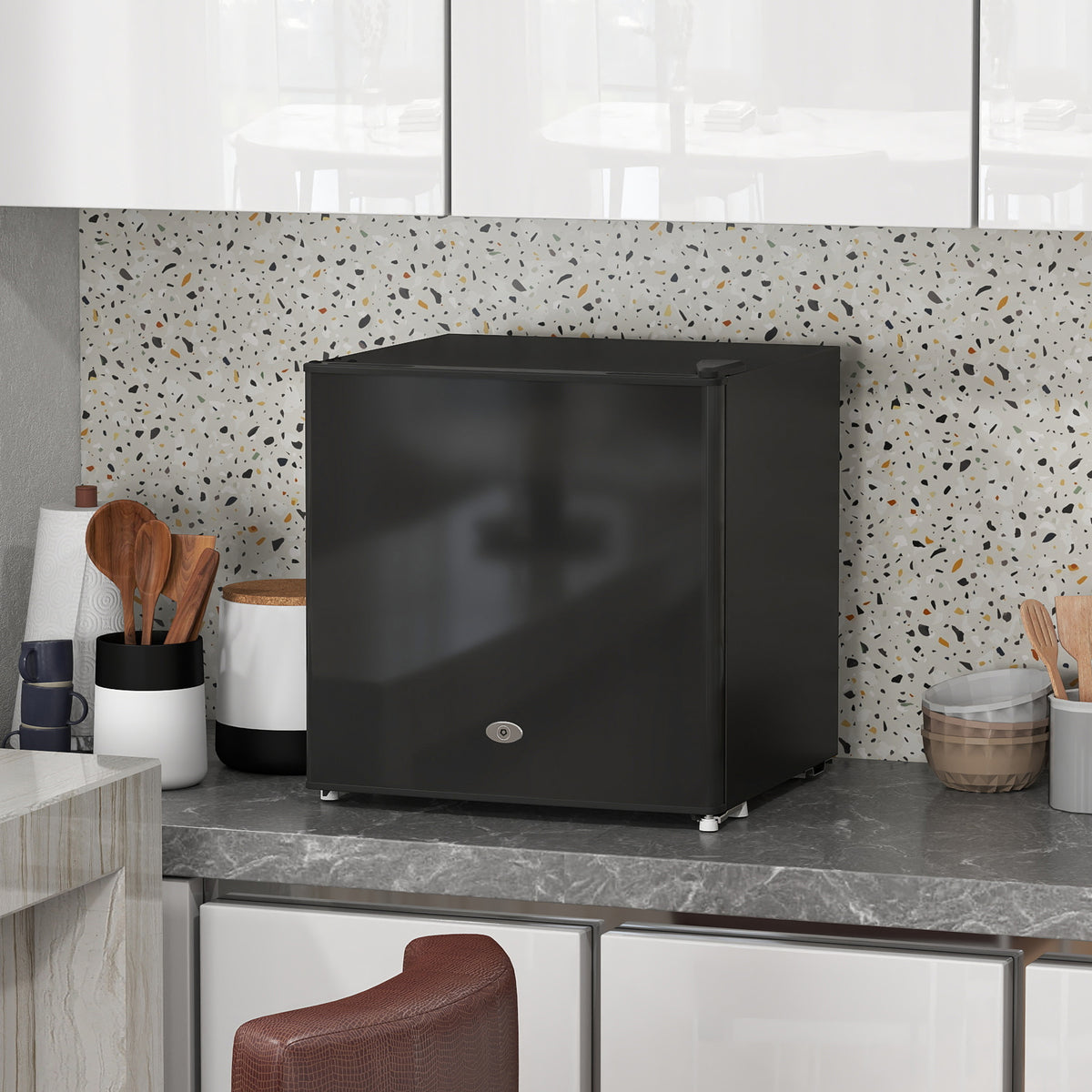 35L Mini Freezer, -24℃ to -14℃ Temperature - Black