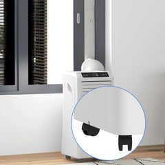 10000 BTU Air Conditioning Unit, 3-in-1 Portable Air Conditioner, Dehumidifier, Cooling Fan with Remote Control, Digital Display, 2 Speeds, 24H Timer, Window Venting Kit, 30m²