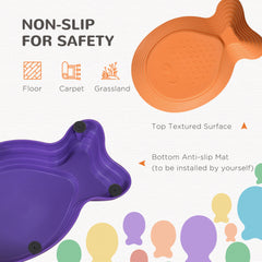 11 Piece Kids Balance Stepping Stones - Multicoloured