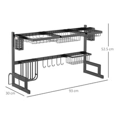93cm Modular Over-Sink Drying Rack