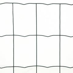 0.6M x 10M Chicken Wire Mesh Roll Rabbit Poultry Animal Fence PVC Coated Steel Metal Garden Netting Fencing