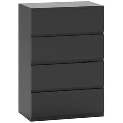 Chest of Drawers, 4-Drawer Storage Cabinets, Modern Dresser, Storage Drawer Unit for Bedroom