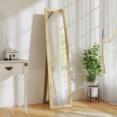 Fynco - 37 x 157 cm Full Length Mirror - Natural