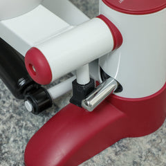 SPORTNOW Mini Stepper Machine, with LCD Monitor, Non-Slip Pedals, Grey