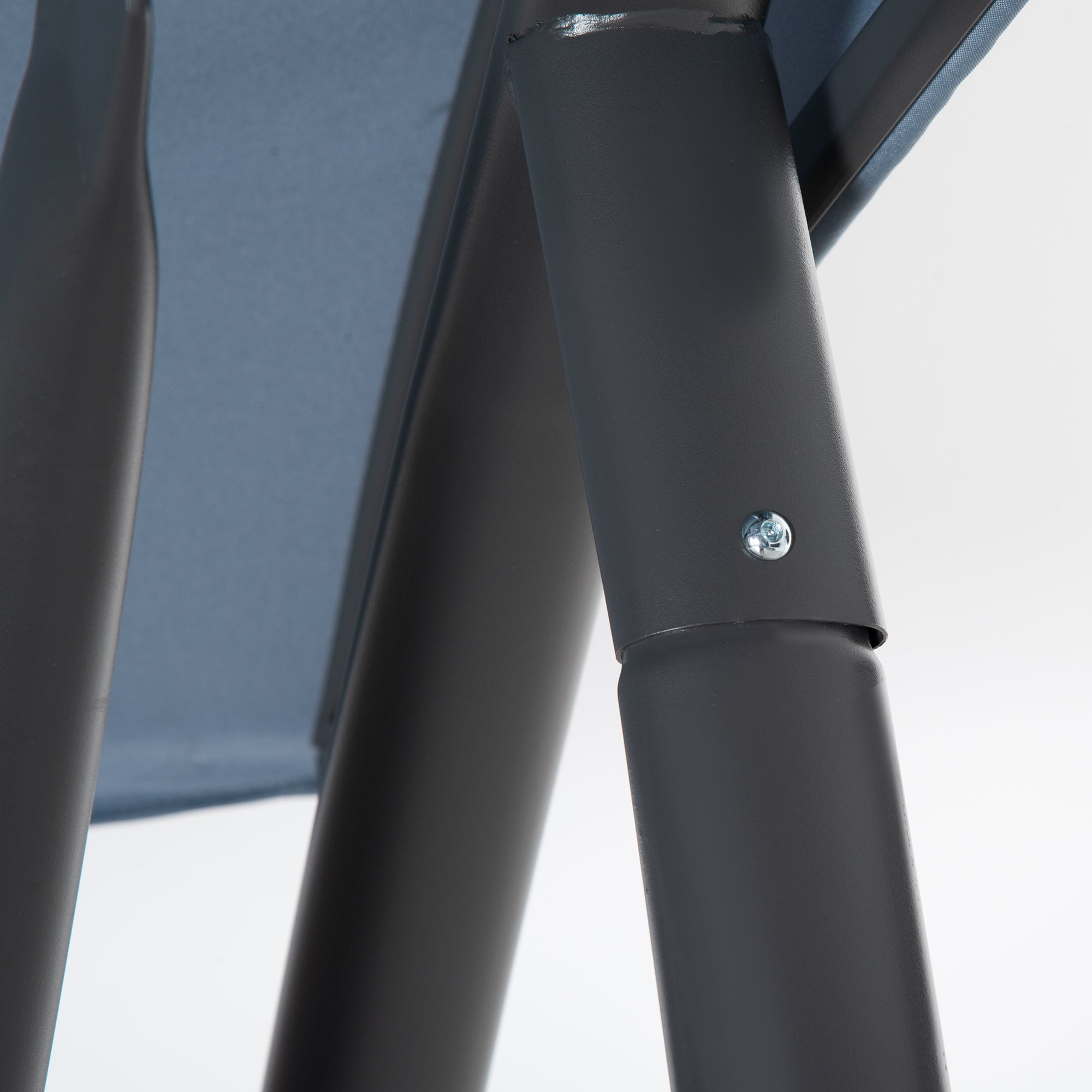 Fynco - 2-3 Seater Outdoor Garden Rattan Swing Chair with Adjustable Canopy Removable Cushion Hammock Seater Bench Bed Lounger, Mixed Grey