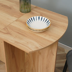 Four-Person Drop Leaf Dining Table - Wood-Effect